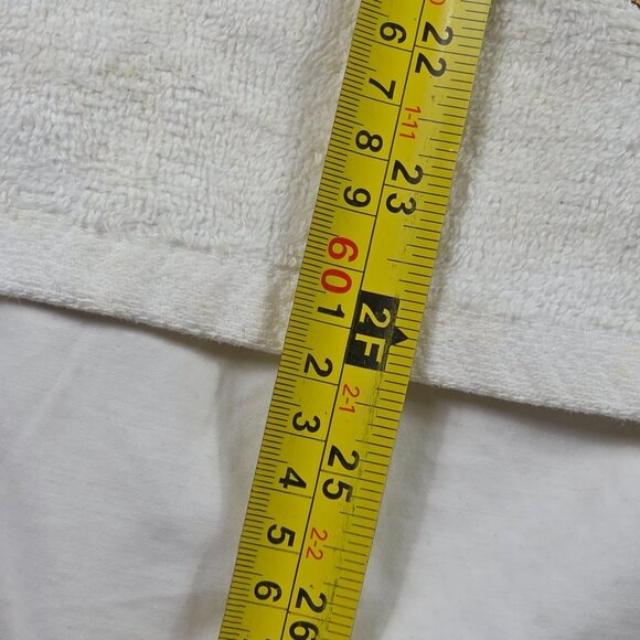 Vintage Walt Disney Mickey Mouse Retro White Cotton Hand Towel Embroidered - Picture 10 of 10